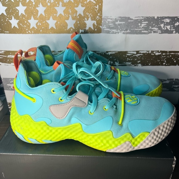 Adidas Harden 6 “Pulse Aqua Solar” - Picture 2 of 9